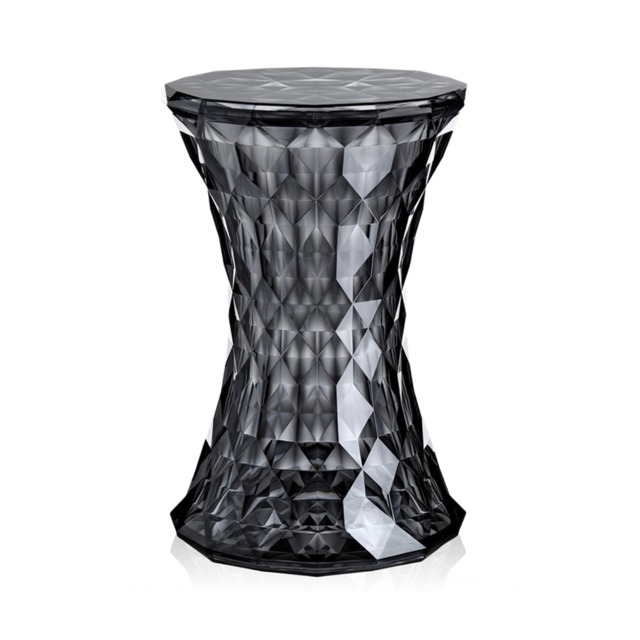 Kartell Stone Stool, Grey Plastic - Barker & Stonehouse - image 1