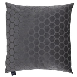 Honeycomb Slate Cushion, Square Fabric - Barker & Stonehouse - thumbnail 1