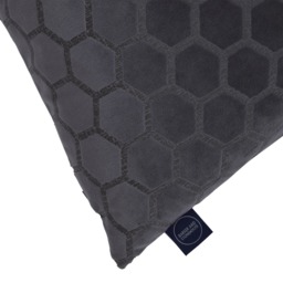 Honeycomb Slate Cushion, Square Fabric - Barker & Stonehouse - thumbnail 2