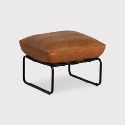 Vinci Stool, Brown Leather - Barker & Stonehouse - thumbnail 1