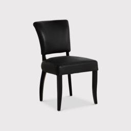 Timothy Oulton Mimi Dining Chair, Black Leather - Barker & Stonehouse - thumbnail 2