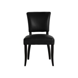 Timothy Oulton Mimi Dining Chair, Black Leather - Barker & Stonehouse - thumbnail 3
