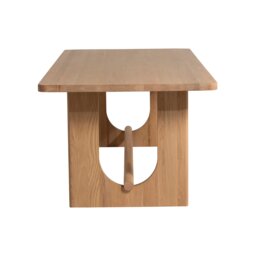 Olav Dining Table 200Cm, Brown Oak - W200cm - Barker & Stonehouse - thumbnail 4