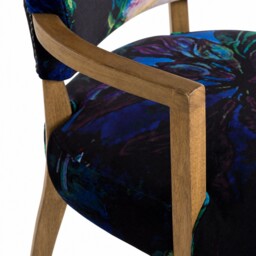 Timothy Oulton Mimi Dining Chair With Arms Velvet - Barker & Stonehouse - thumbnail 6