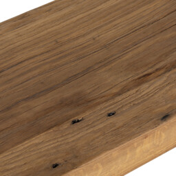 Cheviot Bench 220x40x46cm, Brown Oak - Barker & Stonehouse - thumbnail 4