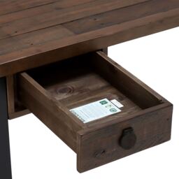 Tacoma Slim Office Desk, Wood - Barker & Stonehouse - thumbnail 4