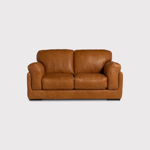 Ledbury 2 Seater Sofa, Brown Leather - Barker & Stonehouse - image 1