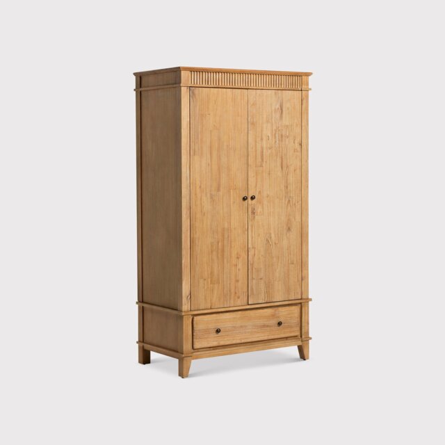 Selene 2 Door Wardrobe, Mindi Wood - Barker & Stonehouse - image 1