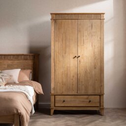 Selene 2 Door Wardrobe, Mindi Wood - Barker & Stonehouse - thumbnail 2