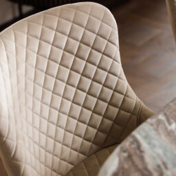 Rivington Dining Chair, Neutral Velvet - Barker & Stonehouse - thumbnail 5