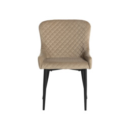 Rivington Dining Chair, Neutral Velvet - Barker & Stonehouse - thumbnail 3