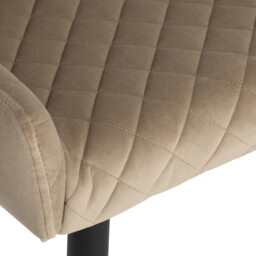 Rivington Dining Chair, Neutral Velvet - Barker & Stonehouse - thumbnail 6