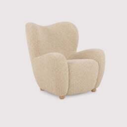 Clyde Armchair, Neutral Fabric - Barker & Stonehouse - thumbnail 1