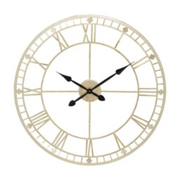 Ant Gold Met Rnd Wall Clock, Round Metal - Barker & Stonehouse - thumbnail 5