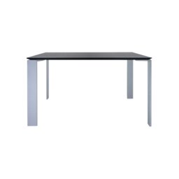 Kartell Four Dining Table 128X128, Black Metal - W128cm - Barker & Stonehouse - thumbnail 2
