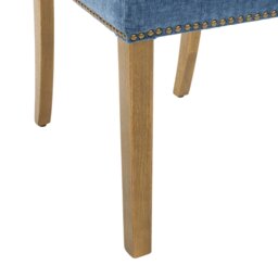 Gable Dining Chair, Blue Fabric - Barker & Stonehouse - thumbnail 5