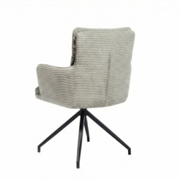 Odine Swivel Dining Chair, Grey Velvet - Barker & Stonehouse - thumbnail 6