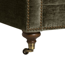 Highgrove Snuggler Armchair, Green Fabric - Barker & Stonehouse - thumbnail 4