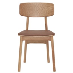Tatum Livo Dining Chair, Brown Oak - Barker & Stonehouse - thumbnail 5