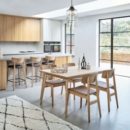 Tatum Livo Dining Chair, Brown Oak - Barker & Stonehouse - thumbnail 2