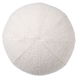 Eichholtz Palla Cushion L Boucl Cream, Round Fabric - Barker & Stonehouse - thumbnail 3