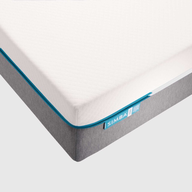 Simba Hybrid 180x200cm Small Double Size Mattress, White - Barker & Stonehouse - image 1