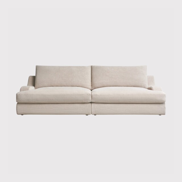 Timothy Oulton Antwerp 3.5 Seater Sofa, Neutral Fabric - Barker & Stonehouse - image 1