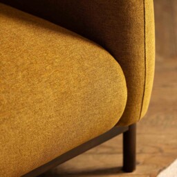 Connie Armchair, Yellow Fabric - Barker & Stonehouse - thumbnail 5