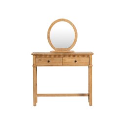 Selene Dressing Table with Mirror, Mindi Wood - Barker & Stonehouse - thumbnail 2