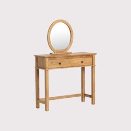 Selene Dressing Table with Mirror, Mindi Wood - Barker & Stonehouse
