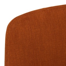 Emmett Dining Chair, Orange Fabric - Barker & Stonehouse - thumbnail 6