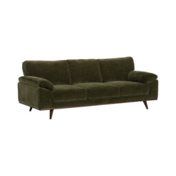 Bowes 3 Seater Sofa, Green Fabric - Barker & Stonehouse - thumbnail 3