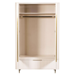 Lucia Double Wardrobe, Neutral Wood - Barker & Stonehouse - thumbnail 4