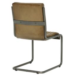 Pure Furniture Jensen Dining Chair, Green Leather - Barker & Stonehouse - thumbnail 6