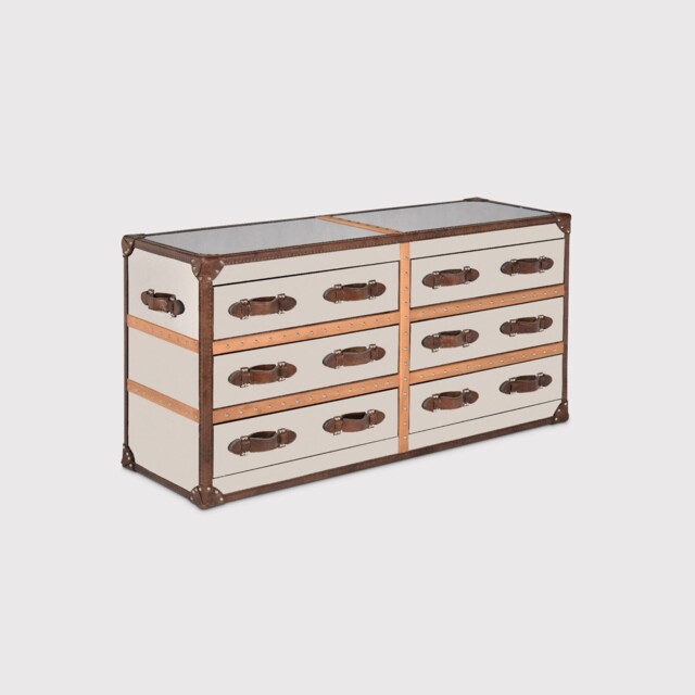 Timothy Oulton Stonyhurst Sideboard, Silver Metal - Barker & Stonehouse - image 1