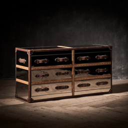 Timothy Oulton Stonyhurst Sideboard, Silver Metal - Barker & Stonehouse - thumbnail 2