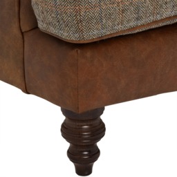 Tetrad Harris Tweed Dalmore Petit 2 Seater Sofa, Brown Fabric - Barker & Stonehouse - thumbnail 3