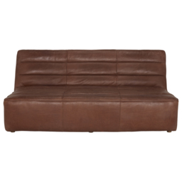Timothy Oulton Shabby Sectional 3 Seater Modular Sofa, Brown Leather - Barker & Stonehouse - thumbnail 3