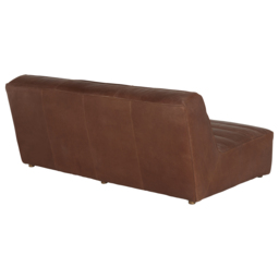 Timothy Oulton Shabby Sectional 3 Seater Modular Sofa, Brown Leather - Barker & Stonehouse - thumbnail 6
