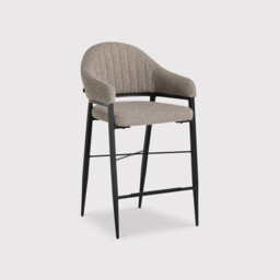Hinoki Bar Stool, Neutral Fabric - Barker & Stonehouse - thumbnail 4
