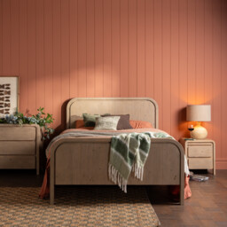 Tosca King Bed, Neutral Wood - Barker & Stonehouse - thumbnail 5