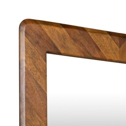 Lockley Standing Mirror, Square, Saman Wood - Barker & Stonehouse - thumbnail 6