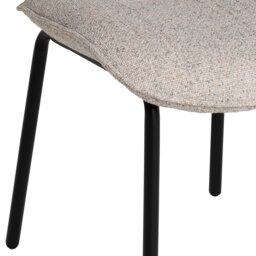 Lindy Dining Chair, Neutral Fabric - Barker & Stonehouse - thumbnail 6
