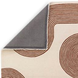 Arch 160X230cm Rug Terracotta, Square, Brown Wool - Barker & Stonehouse - thumbnail 4
