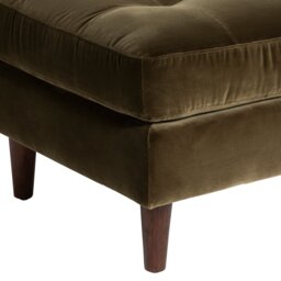 Hemingway Ottoman, Green Velvet - Barker & Stonehouse - thumbnail 5