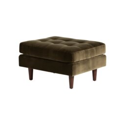 Hemingway Ottoman, Green Velvet - Barker & Stonehouse - thumbnail 6