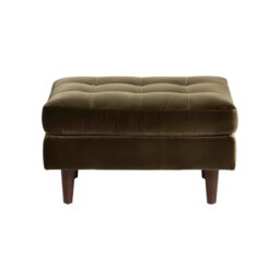 Hemingway Ottoman, Green Velvet - Barker & Stonehouse - thumbnail 3