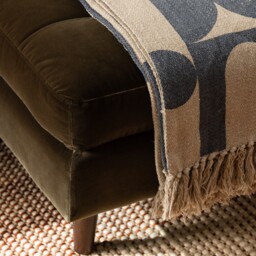 Hemingway Ottoman, Green Velvet - Barker & Stonehouse - thumbnail 2