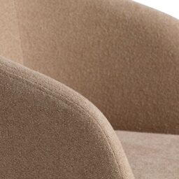 Carmen Swivel Armchair, Neutral Fabric - Barker & Stonehouse - thumbnail 5