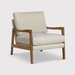 Boda Armchair, Neutral Fabric - Barker & Stonehouse - thumbnail 1